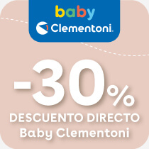 30% descuento directo en Baby Clementoni