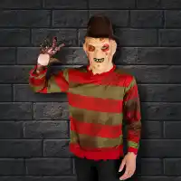 Disfraces y máscaras de Freddy Kruegger