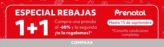 -50% en MODA | REBAJAS | Ropa y accesorios bebé, premamá y moda infantil: vestidos, conjuntos y prendas confort