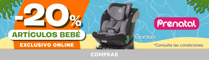 Artículos para bebé, sillas de paseo, tronas, seguridad y cuidado infantil