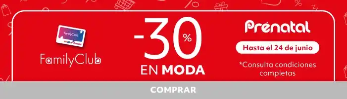 30% en MODA | PRE-REBAJAS | Ropa y accesorios bebé, premamá y moda infantil: vestidos, conjuntos y prendas confort