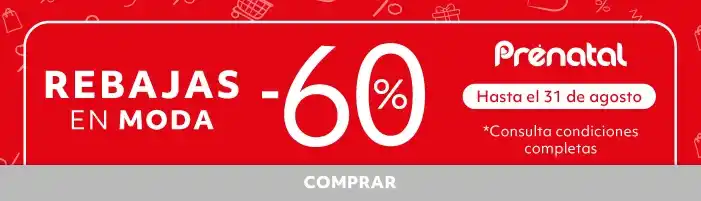 -50% en MODA | REBAJAS | Ropa y accesorios bebé, premamá y moda infantil: vestidos, conjuntos y prendas confort
