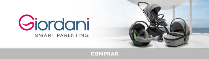 Desde sillas de paseo ligera, tronas, cambiadores y todo lo necesario para el cuidado del bebé | Giordani