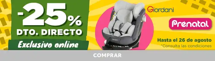 225% de descuento directo en seleccion de articulos para bebé