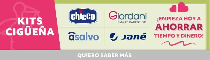 Descubre nuestros Kits Cigüeña | Sets completos puericultura bebé: minicunas, tronas y accesorios esenciales