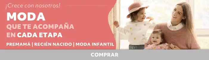 Ropa y accesorios bebé, premamá y moda infantil: vestidos, conjuntos y prendas confort