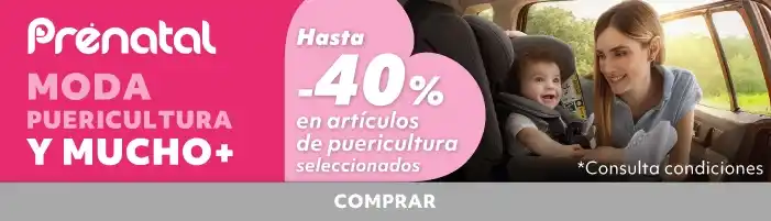 Artículos para bebé, sillas de paseo, tronas, seguridad y cuidado infantil