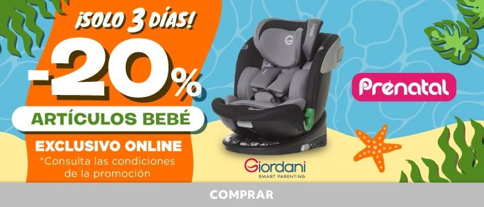 Artículos para bebé, sillas de paseo, tronas, seguridad y cuidado infantil