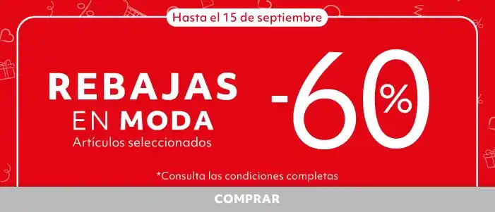 -60% en MODA | REBAJAS | Ropa y accesorios bebé, premamá y moda infantil: vestidos, conjuntos y prendas confort