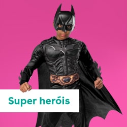 Disfarces de super heróis