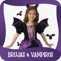 Disfraces de brujas y vampiros para Halloween
