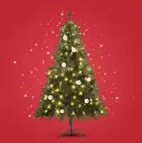 Árboles de Navidad artificiales con luces y decoraciones disponibles en Toys R Us