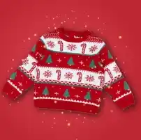 Ropa navideña con motivos festivos para toda la familia en Prénatal